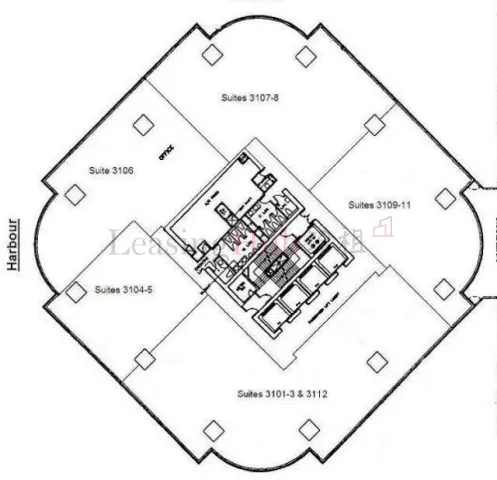 Office Space in 29/F - 31/F, The Gateway, Tower 5, Harbour City